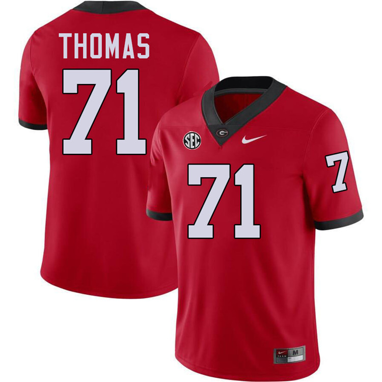 Andrew Thomas Georgia Jersey,University Of Georgia Bulldogs Football Jersey,Uniforms,Gears-Red